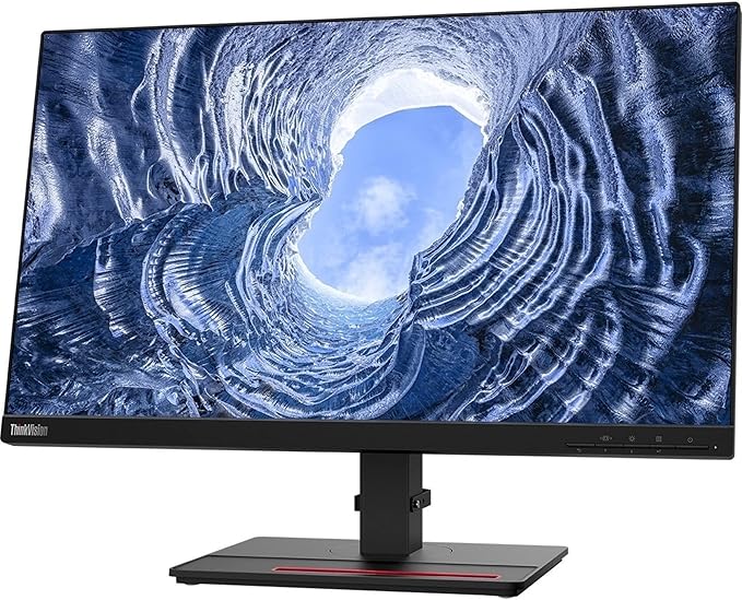 Lenovo ThinkVision T24i-20 24 Full HD WLED LCD Monitor - Raven Black in-Plane Switching (IPS) Technology - 1920 x 1080 - HDMI - VGA - DisplayPort - USB Hub HDMI