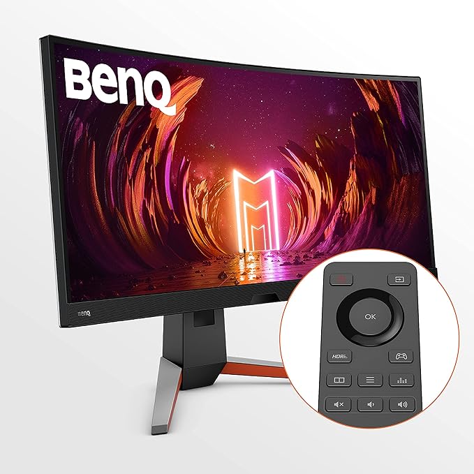 BenQ MOBIUZ EX3415R 34'' HDRi Curved SimRacing Monitor 144Hz 1ms FreeSync Premium (Renewed)