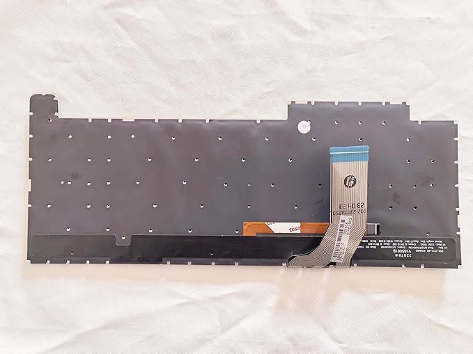 New Replacement US&ampEnglish Backlit Keyboard for ASUS ROG Strix G731 G731GT G731GU G731GV G731GW Laptop Black with RGB Colorful Backlight [Not Per-Key]