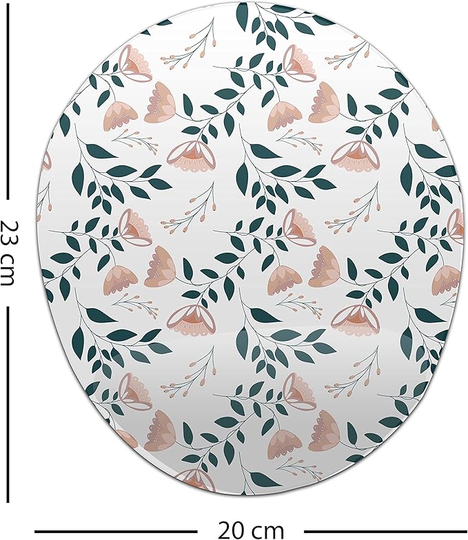 Ergonomic Mouse Pad with Wrist Rest Digital Printed Mouse Mat for Tendon Sheath Problems Non-Slip Base for Office and Home Size: 20 x 23 cm