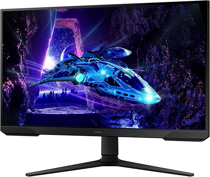 Samsung 27-Inch Odyssey G3 (G30D) Series FHD Gaming Monitor 1ms 180Hz AMD FreeSync Adjustable Stand Black Equalizer Virtual Aim Point Eye Saver Mode Flicker-Free LS27DG302ENXZA