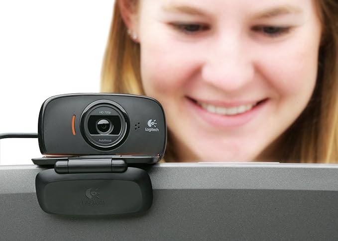 Logitech HD Webcam C525 Portable HD 720p Video Calling with Autofocus (Renewed)