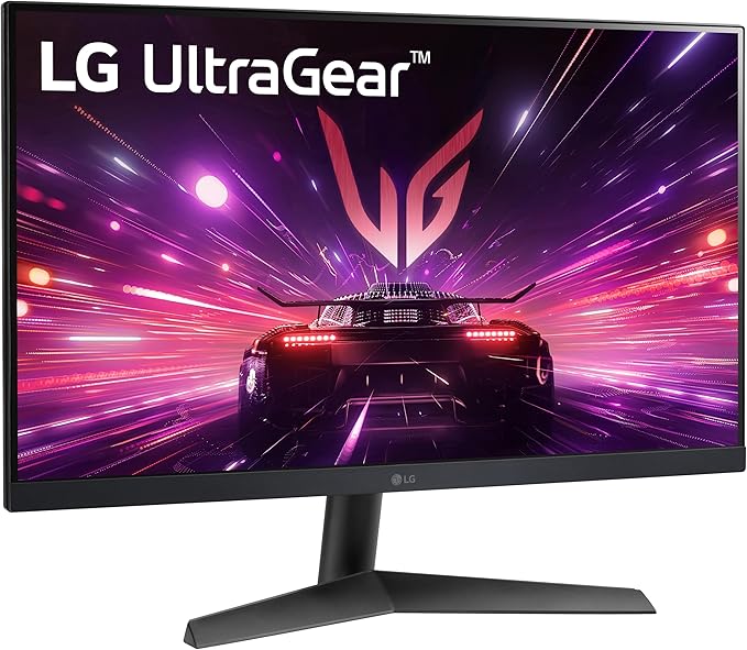 LG 24GS60F-B Ultragear 24-inch IPS Gaming Monitor FHD (1920x1080) 180Hz 1ms AMD FreeSync G-Sync Compatible HDR10 HDMI DisplayPort Black