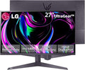 LG 27 inch FHD (1920 x 1080) Ultragear Gaming Monitor 180Hz 1ms MBR HDR10 AMD FreeSync Enhanced Gaming GUI HDMI DisplayPort 3-Side Virtually Borderless Design Tilt Adjustable Black
