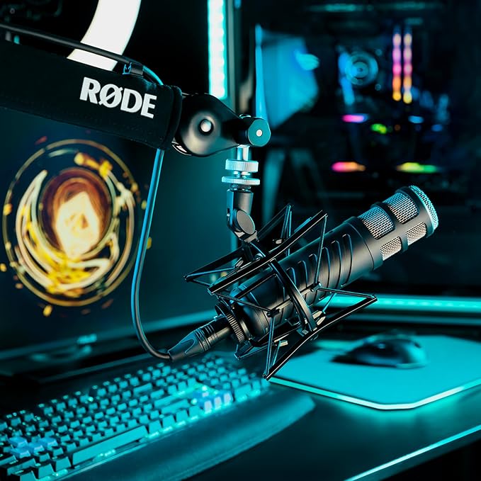 Rode Procaster Broadcast Dynamic Vocal Microphone with Rode PSM1 Microphone Shock Mount