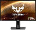 ASUS TUF Gaming 27 2K HDR Gaming Monitor (VG27BQ) - QHD (2560 x 1440) 165Hz (Supports 144Hz) 0.4ms Extreme Low Motion Blur Speaker G-SYNC Compatible VESA Mountable DisplayPort HDMIBlack