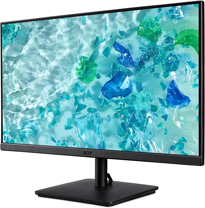 acer Vero V7 V277 Gbmipx 27 FHD IPS Monitor with 4ms Response Time Anti Glare VESA Mount (100mm) VGA HDMI &amp Dockztorm HUB Black Color (UM.HV7AA.G07) 2 Pack
