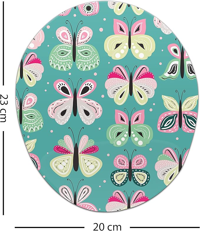 Ergonomic Mouse Pad with Wrist Rest Digital Printed Mouse Mat for Tendon Sheath Problems Non-Slip Base for Office and Home Size: 20 x 23 cm