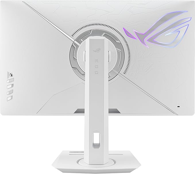 ASUS ROG Strix 27” 1440P USB-C HDR Gaming Monitor (XG27ACG-W) - White QHD 180Hz 1ms Fast IPS DCI-P3 95% Extreme Low Motion Blur Sync G-Sync Compatible Tripod Socket AI Gaming 3yr Warranty