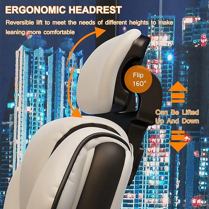 Home Office Chair Big and Tall Gaming Chair 330lb Capacity Gaming Chairs for Teens Racing Style Gaming Computer Chair with Headrest and Lumbar Support