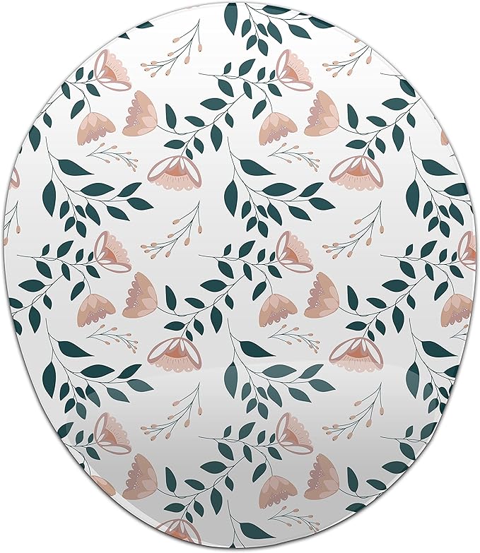 Ergonomic Mouse Pad with Wrist Rest Digital Printed Mouse Mat for Tendon Sheath Problems Non-Slip Base for Office and Home Size: 20 x 23 cm
