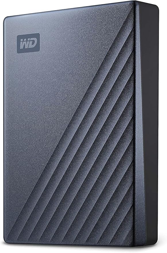 WD 2TB My Passport Ultra Blue Portable External Hard Drive USB-C - WDBC3C0020BBL-WESN (Renewed)