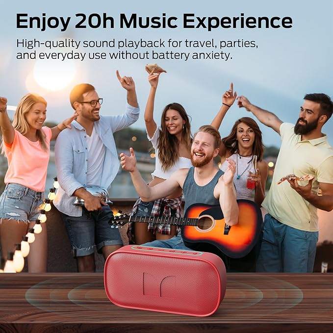 Monster S150 Speaker Strong Bluetooth 5.4 IPX7 Waterproof Wireless Speaker Support Sulti-Channel Connection HD Hands-Free Calling Compact Design Bluetooth Speakers