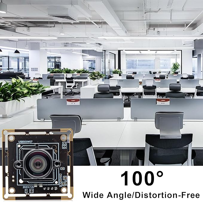 SVPRO 5MP USB Camera Module1944P 30FPS 1/2.8” CMOS IMX335 Sensor Low Light Lightburm Camera for Laser Engraver UVC Plug and Play Webcam Board for PC/Mac Raspberry Pi