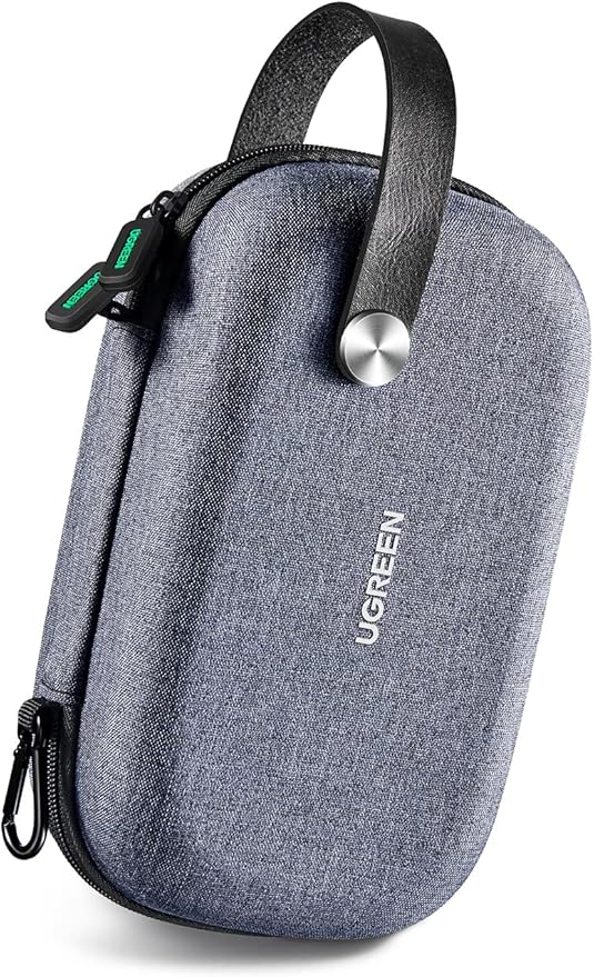 UGREEN Gadget Pouch Compact Storage Pouch for Small Items Mobile Storage Case Small Accessory Storage Organization Storage Charger Cable USB Hub Mobile Battery Waterproof For Business Trip