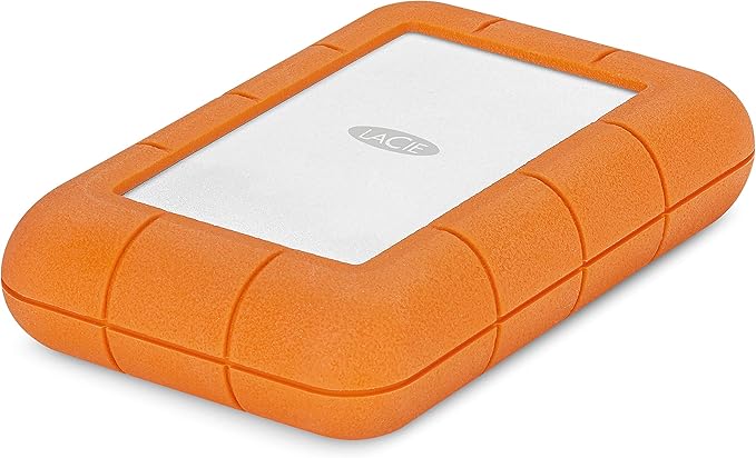 LaCie Rugged Raid Pro 4TB External Hard Drive Portable HDD – USB 3.0 Compatible – with SD Card Slot Drop Shock Dust Water Resistant for Mac and PC Computer Desktop Workstation Laptop (STGW4000800)