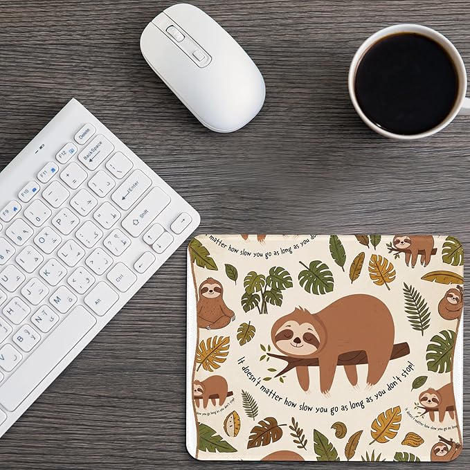 Seajan 18 Pcs Employee Appreciation Gift Bulk Mouse Pad Bulk Inspirational Computer Mouse Pad Gift for Social Worker Volunteer Teacher Nurse 8.27 x 10.24'' (Animal)
