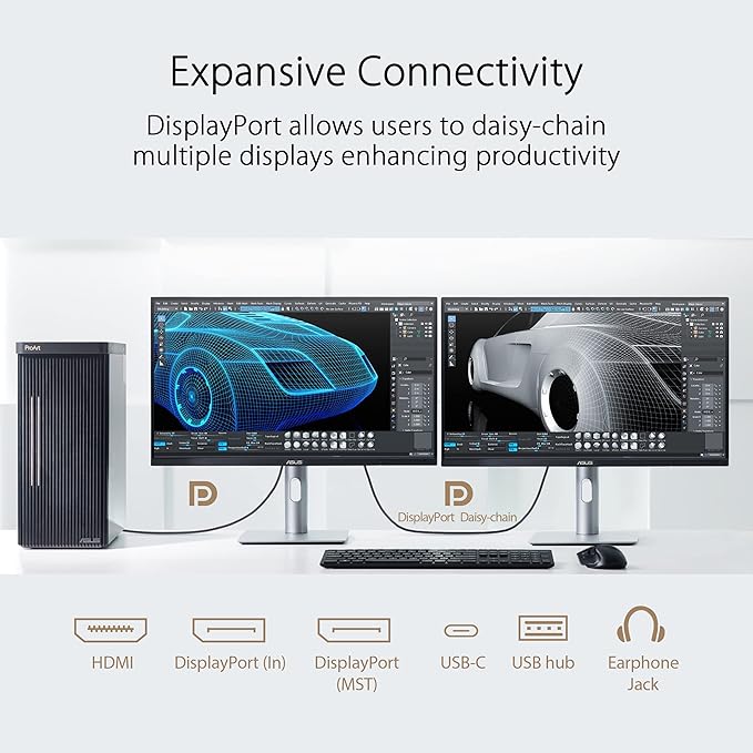 ASUS ProArt Display 32” (31.5 viewable) Professional Monitor (PA329CRV)(Renewed)
