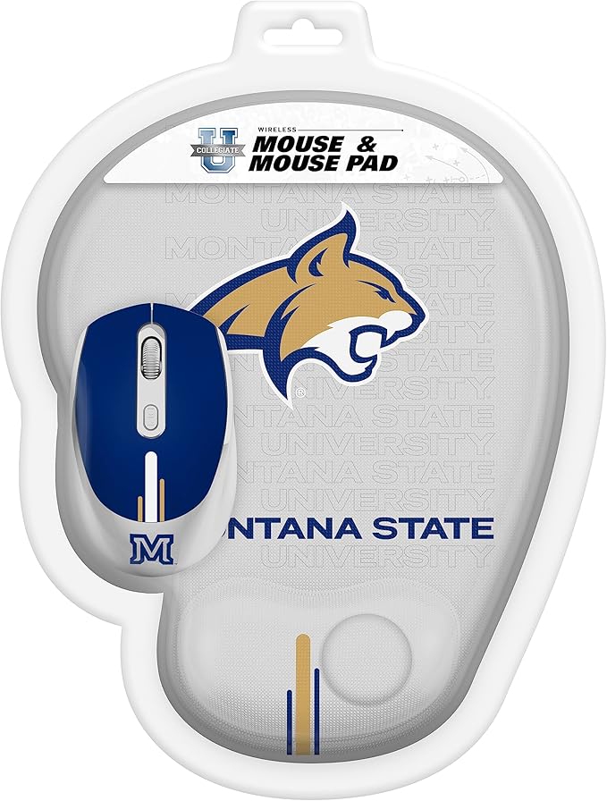 SOAR NCAA Unisex Wireless Mouse and Mouse Pad