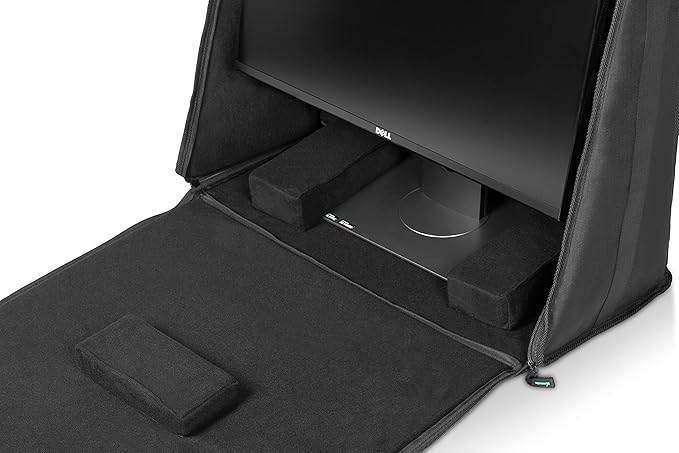 Slappa LCD Tote Bag for 22-24 Flat Panel Screens &amp Computer Gaming Displays (SL-Monitor-MD)