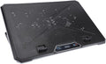 Sanpyl Laptop Cooling Pad Laptop Cooler with 10 Turbo Fans for 12-19 in Laptops 5 Adjustable Fan Speeds RGB Lighting Laptop Cooling Stand Support up to 60 Pounds (14 Fans)