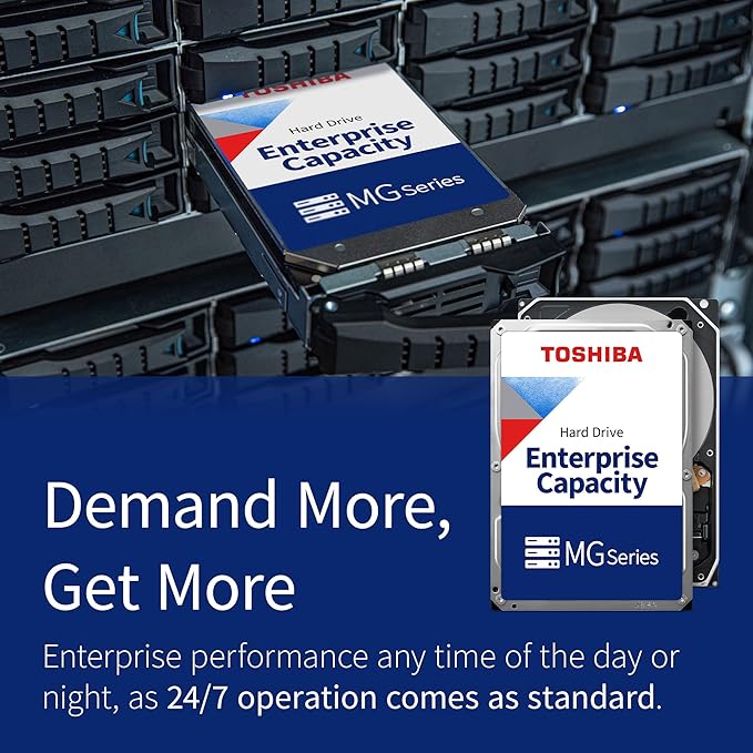 Toshiba MG10-D MG10ADA400E 4 TB Hard Drive - 3.5 Internal - SATA [SATA/300] - Conventional Magnetic Recording [CMR] Method