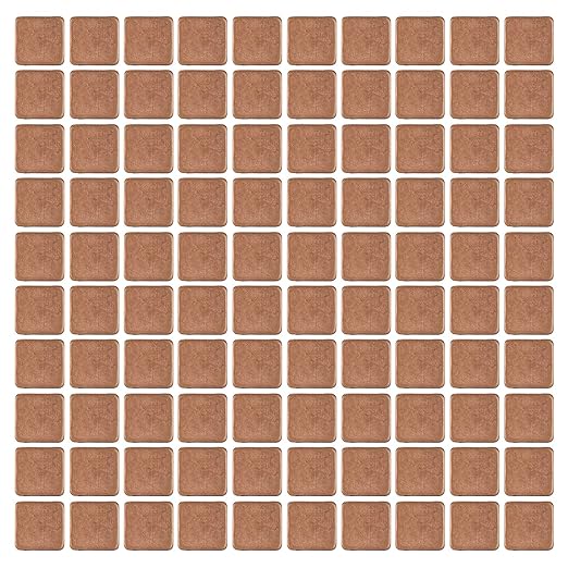 Copper Copper Small Cooling Kit Thermal Conductivity for Laptop Gpu CCC 100 X Heat Dissipator for CPU VGA (15 * 15 * 2.0mm)