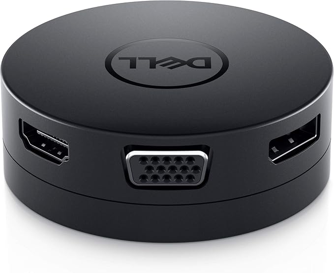 Dell DA300 USB-C Mobile Adapter Bases &amp Docking Stations Black