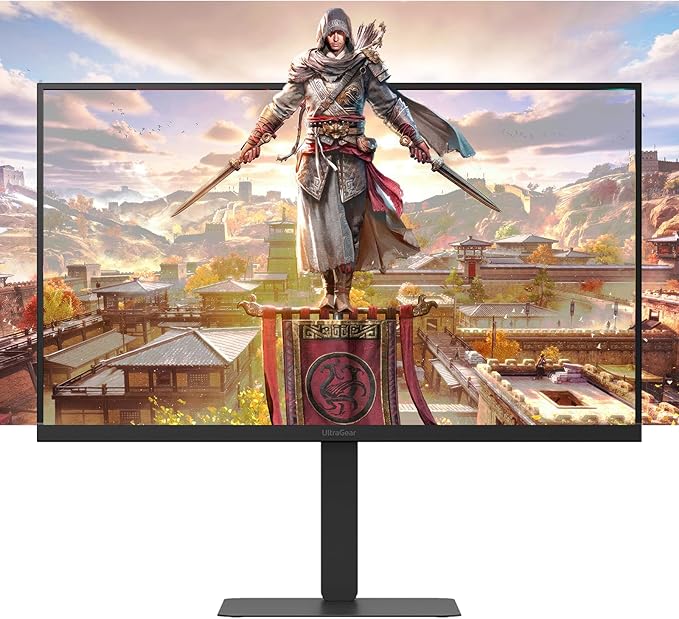 27 Ultragear G6 QHD Gaming Monitor | 300Hz 1ms (GtG) | DCI-P3 95% VESA DisplayHDR 400 | USB-C (PD 15W) HDMI 2.1 | NVIDIA G-SYNC Compatible AMD FreeSync Premium (300Hz | 1ms)