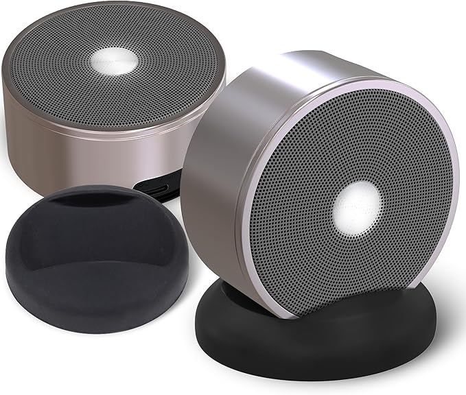 Stereo Bluetooth Speakers - Wireless Computer Speaker for Desktop Laptop PC for Boys &amp Girls Sister Brother Mom &amp Dad - Bluetooth Stereo Speakers Home Theater Gaming Rose Gold
