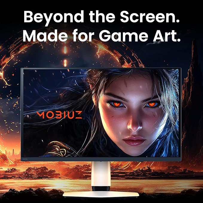 BenQ MOBIUZ EX271UZ 27” 4K QD-OLED 240Hz 0.03ms HDMI 2.1 USB-C 90W Gaming Monitor 99% DCI-P3 DisplayHDR True Black 400 FreeSync Premium Pro Remote Controller 3-Year OLED Burn-in Warranty