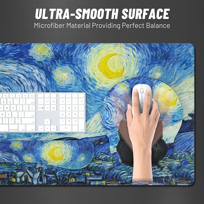 Ovenbird Mouse Pad Set 4-in-1 The Starry Cat