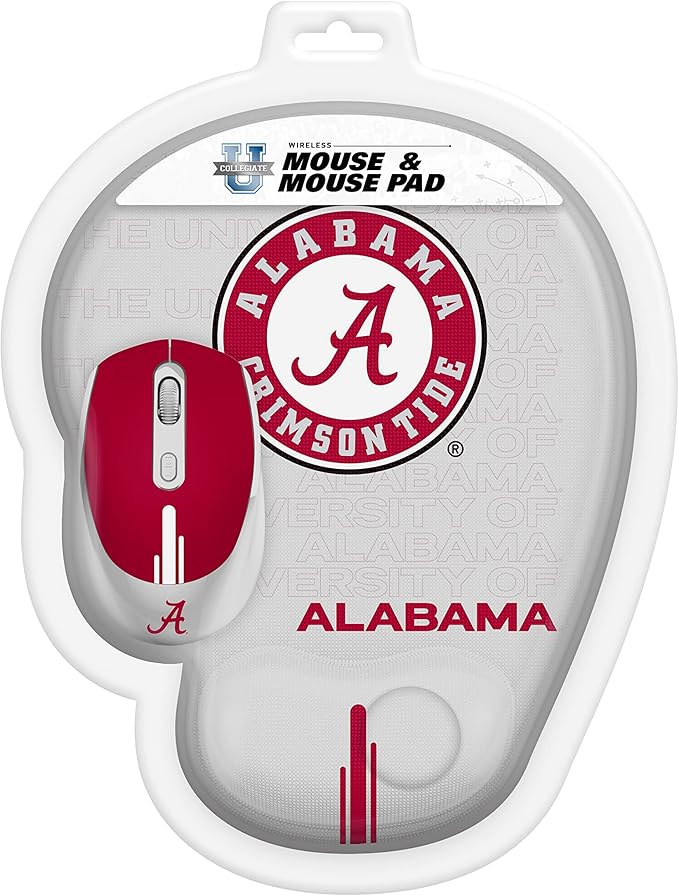 SOAR NCAA Unisex Wireless Mouse and Mouse Pad