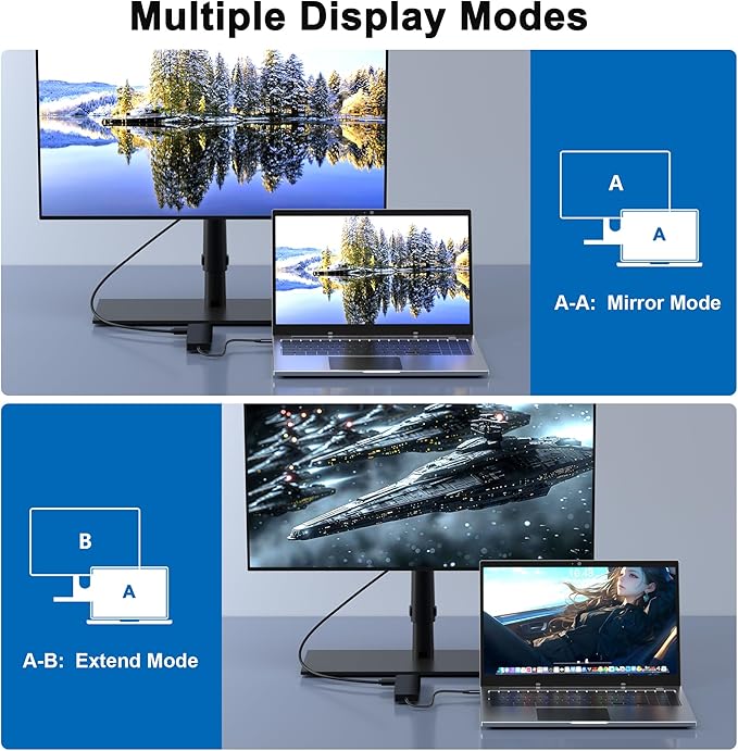 USB C Docking Station with M.2 NVMe SSD Enclosure 10Gbps 9 in 1 USB-C Hub Type C SSD Slot with 4K@60Hz HDMI USB 3.2 Gen2 PD100W SD/TF Card Reader Laptop Docking Station for Dell/HP/Lenovo/Mac