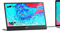 MP Mobile Pixels Glance Laptop Portable Monitor 16 Inch 1080P FHD Display USB-C/HDMI Portable Monitors Travel Monitor with Dual Speakers for macOS/Windows/DeX