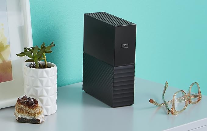 Western Digital My Book 8TB External Hard Drive + WD 4TB Elements Portable External Hard Drive