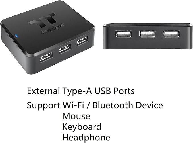 Thermaltake H200 Plus Internal USB Hub 3-Port USB 2.0 Header Outputs 3 External Type-A USB Ports PS-ACC-IU2H00R-2