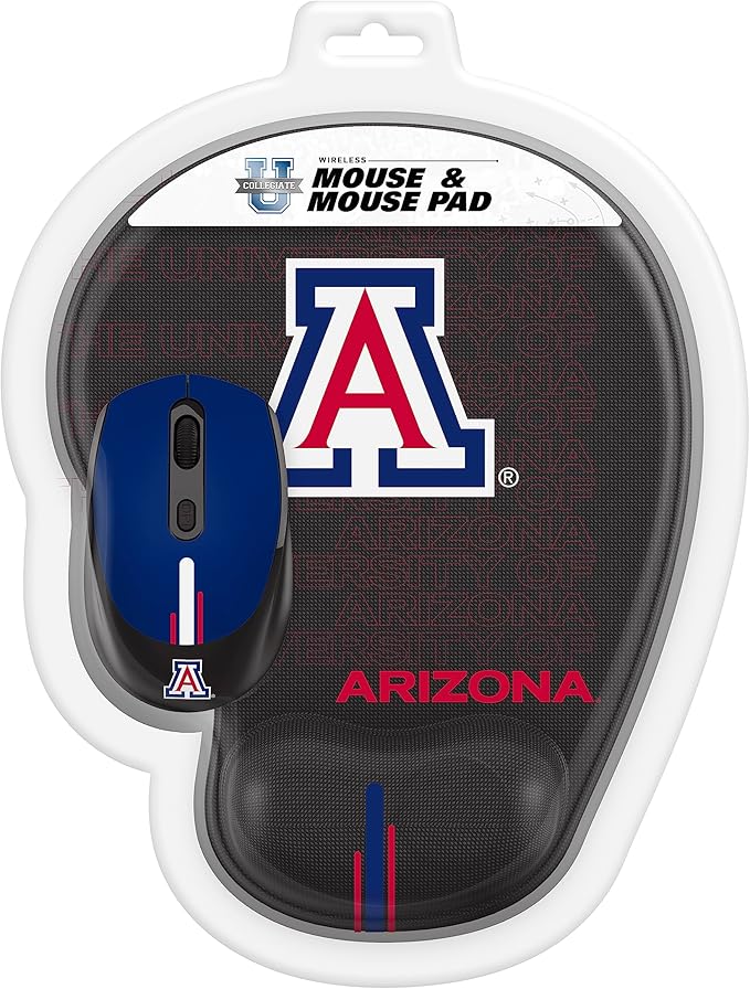 SOAR NCAA Unisex Wireless Mouse and Mouse Pad