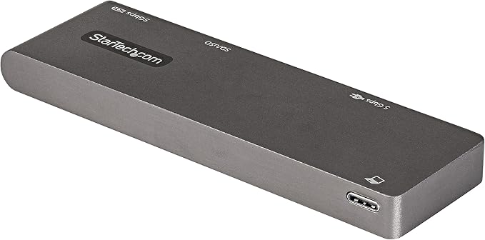 StarTech.com USB C Multiport Adapter for MacBook Pro/Air - USB Type-C to 4K HDMI 100W Power Delivery Pass-Through SD/MicroSD Slot 2-Port USB 3.0 Hub - Portable USB-C Mini Dock (DKT30CMHSDPD)