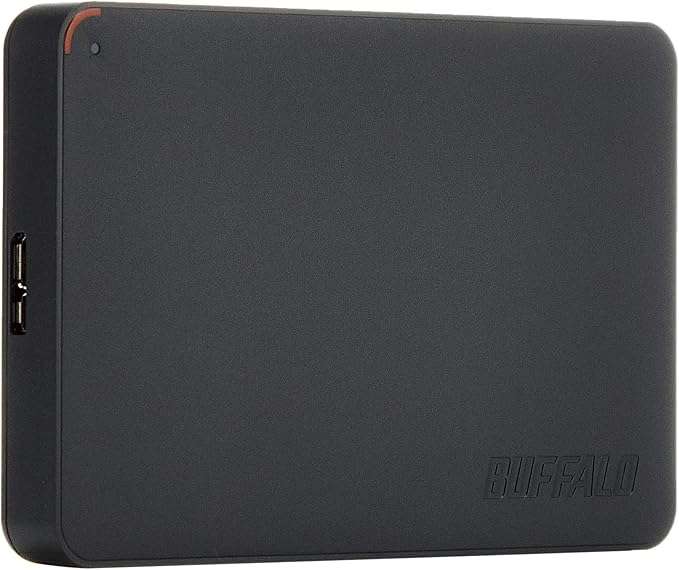 BUFFALO Mini Station 2TB HD-PCFS2.0U3-BBA Portable HDD for USB 3.1 (Gen1) / USB 3.0