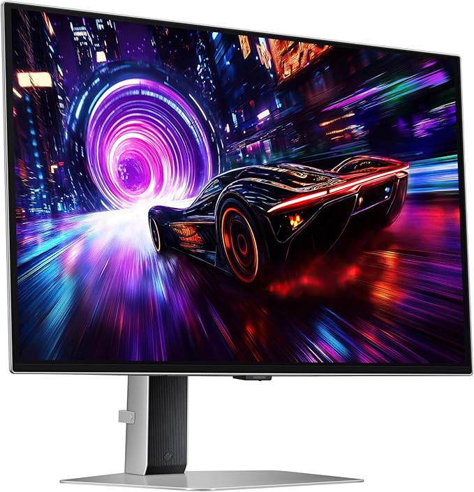 SAMSUNG 27-inch Odyssey QD-OLED G8 (G81SF) 4K 240Hz Gaming Monitor 0.03ms Response Time DisplayHDR True Black 400 AMD FreeSync™ Premium Pro Ergonomic Stand LS27FG810SNXZA 2025