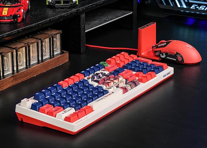 Bloody AT98 Boom Optical Mechanical Gaming Keyboard 98 Key Compact Layout RGB Backlit Exact Reset System | Alpha Optical Switch