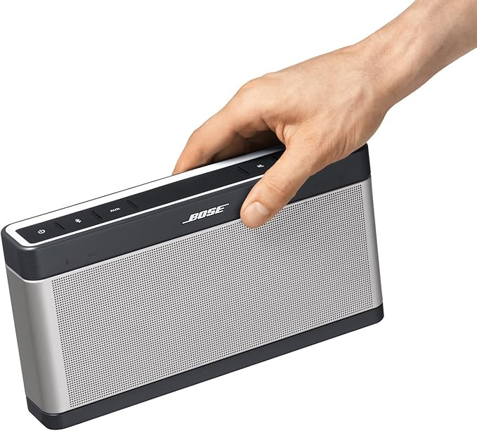Bose Soundlink Bluetooth Speaker III - Silver (Renewed)