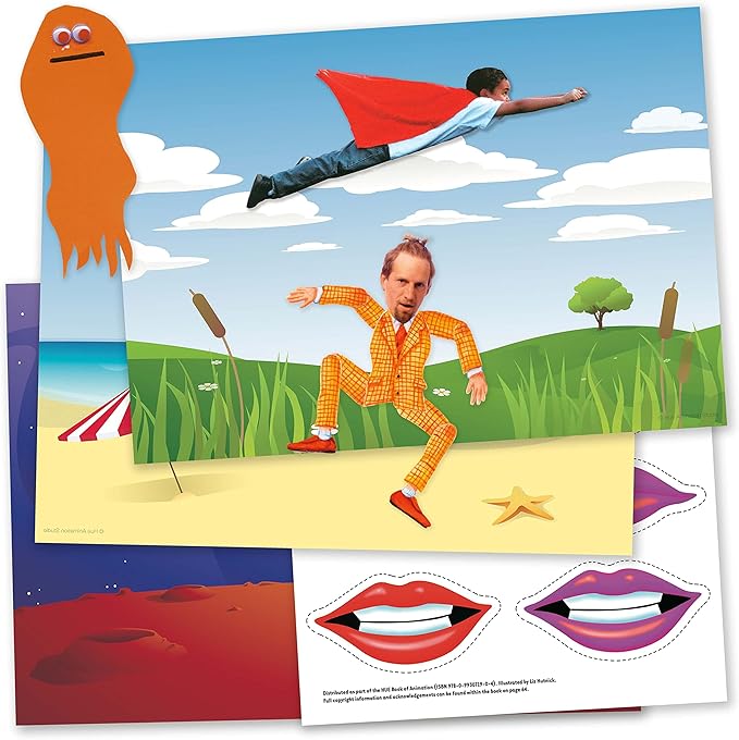 HUE Animation Studio: Complete Stop Motion Animation Kit (Camera Software Book) for Windows/macOS (Blue)