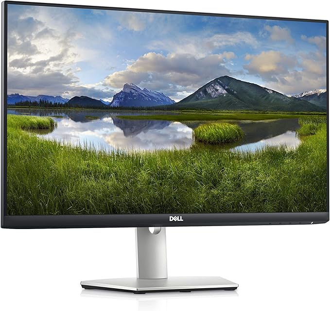 Dell S2721HS 27 Inch Full HD 1920 x 1080 AMD FreeSync IPS Ultra-Thin Bezel Monitor Tilt and Swivel Silver