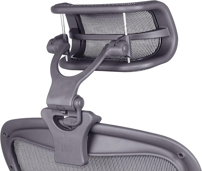 Engineered Now The Original Headrest for The Herman Miller Aeron Chair (H4 for Remastered Carbon)