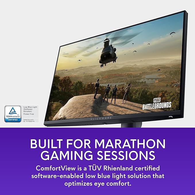 Alienware 25 Gaming Monitor AW2523HF 24.5 IPS LED Full HD (1920 × 1080) 360Hz Display - AMD FreeSync - VESA - Monitor (USB HDMI) Height/Tilt/Swivel/Pivot Adjustability - Dark side of the Moon