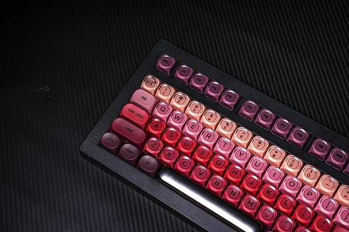 ZORNHER CG870 Lipstick Mechanical KeyboardTKL Pink Gaming KeyboardFoundation Creamy Thocky KeyboardCreamy Sounding SwitchesCute Kawaii Girly Jelly Keycaps