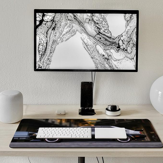 Large Mouse Pad Gaming Cool Jdm Japanese Street Classic Car Ae86 Desk Mat Long Big Mousepad Extended Keyboard Computer Pad Office Desk Organizers and Accessories 35.4 x 15.7 inch