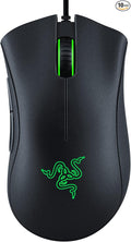 Razer DeathAdder Essential Gaming Mouse: 6400 DPI Optical Sensor - 5 Programmable Buttons - Mechanical Switches - Rubber Side Grips - Classic Black(Pack of 10)
